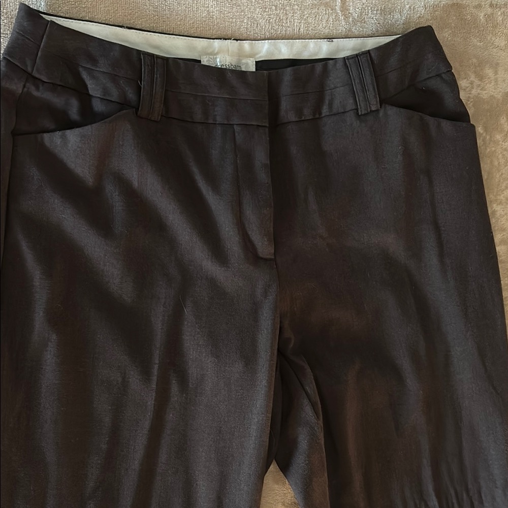 Dressbarn Light Chocolate Brown Dress Pants